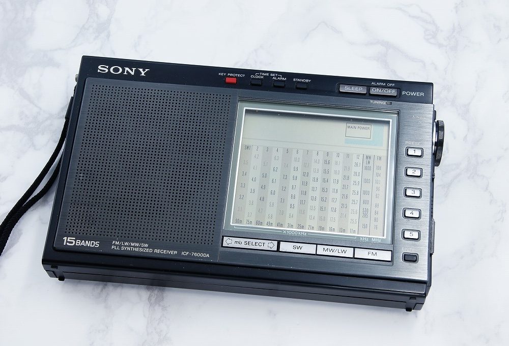 SONY ICF-7600DA FM/LW/MW/SW1-12 15BAND 便携收音机