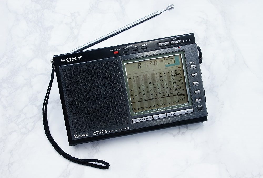 SONY ICF-7600DA FM/LW/MW/SW1-12 15BAND 便携收音机