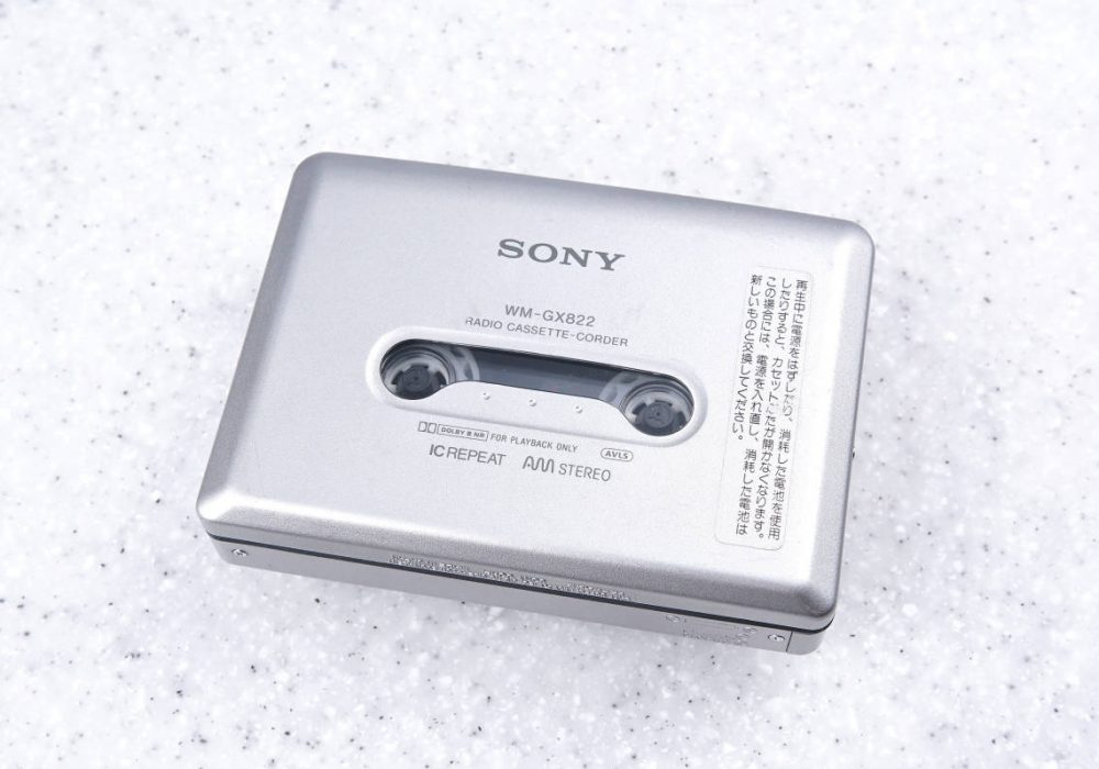 SONY ソニー WALKMAN ポータブルカセットプレイヤー WM-RX822 シルバー