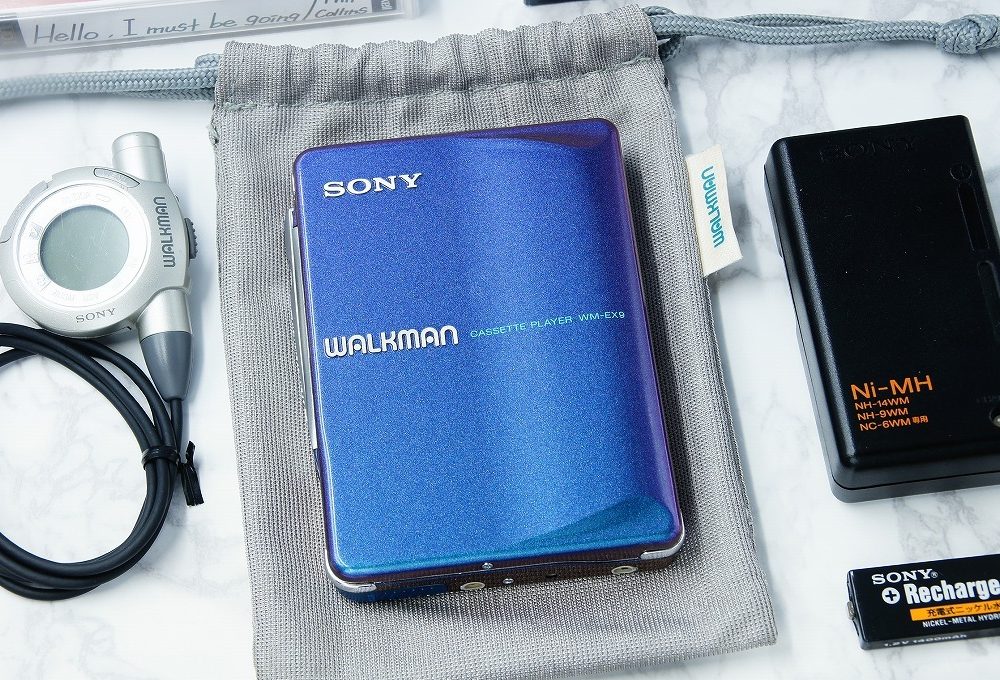 ◆動作極美品◆SONY WALKMAN WM-EX9 ソニー ウォークマン カセットプレーヤー レインボーカラー