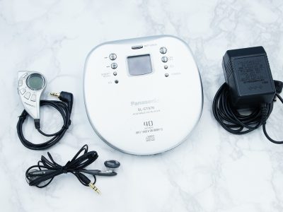 ◆動作美品◆Panasonic SL-CT570 パナソニック ポータブルCDプレーヤー シルバー