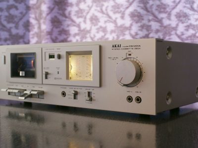 AKAI CS-M01A 古董 Kassettendeck - FULLY SERVICED - 1 Jahr Gewährleistung