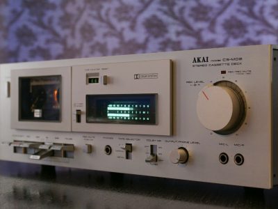 AKAI CS-M02 Kassettendeck - NEUER HQ SENDUST KOPF NEUE RIEMEN - Gewährleistung