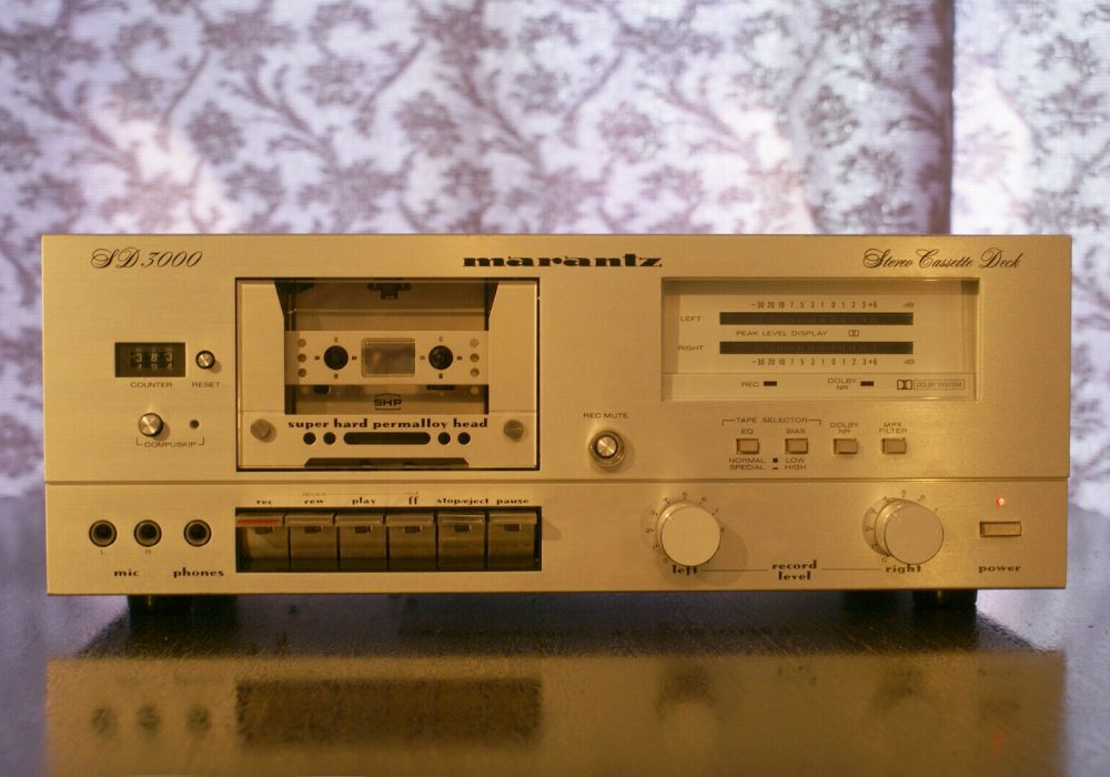 马兰士 Marantz SD 3000 Kassettendeck - NEUE(R) SENDUST KOPF / RIEMEN - Gewährleistung