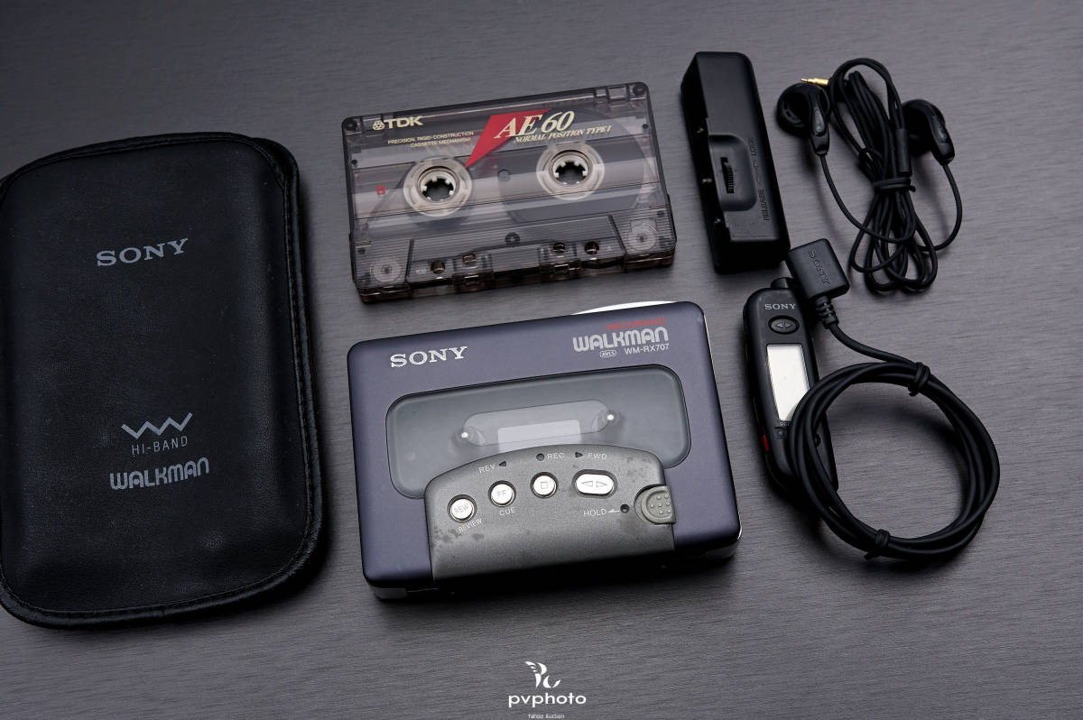 SONY ウォークマン WM-F707 カセットプレーヤー Sony WM-F707 ▷ Walkman.land