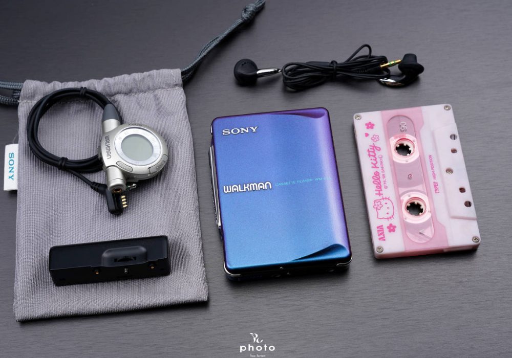 索尼 SONYWALKMAN便携カセット播放器 WM-EX9 マルチ BLUEカラー