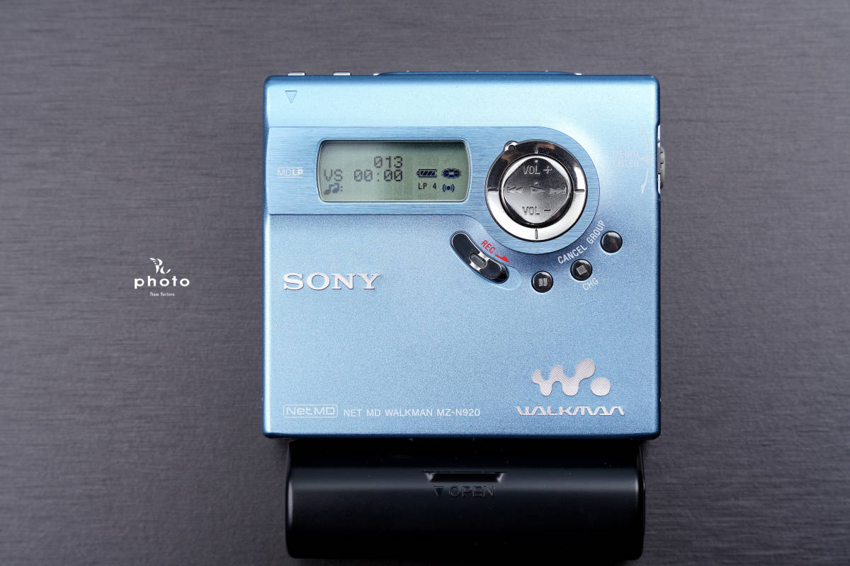 SONY ソニー ポータブルMDレコーダー MZ-N920 MDLP対応 SONY ソニー