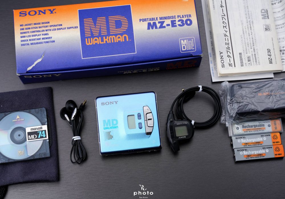 索尼 SONY MZ-E30 MD WALKMAN 便携 MD播放器 MD随身听