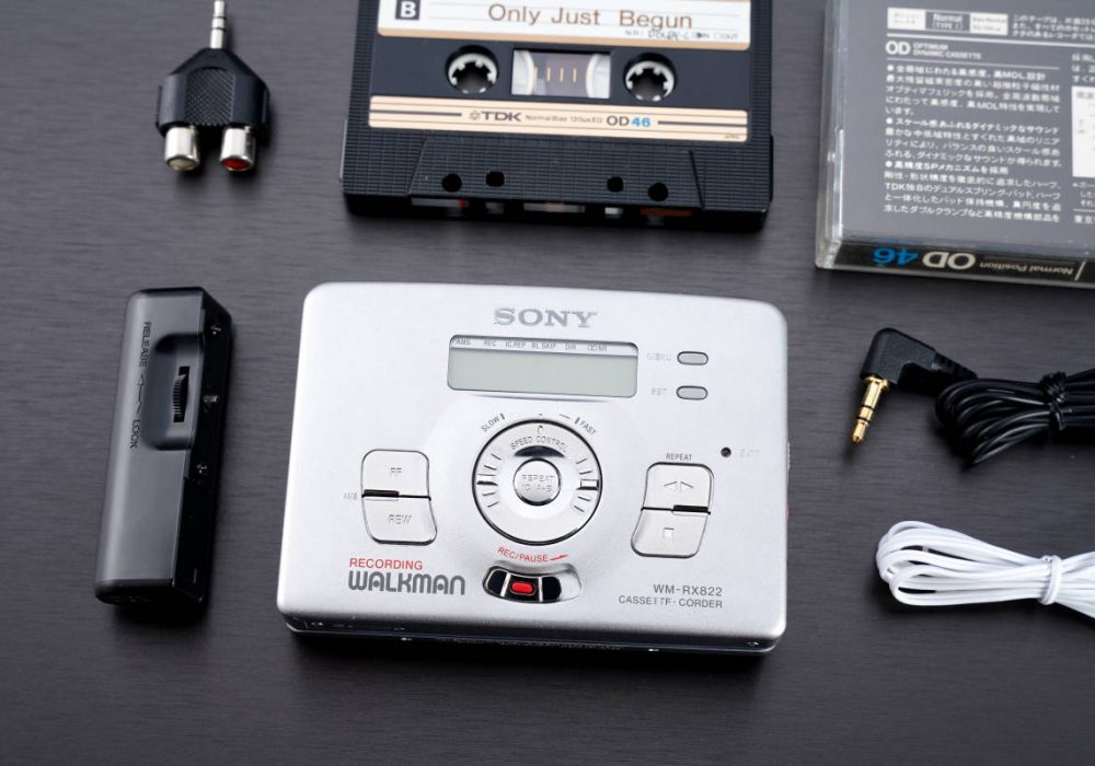 索尼 SONYWALKMAN 高音質録再機便携カセットレコーダー WM-RX822