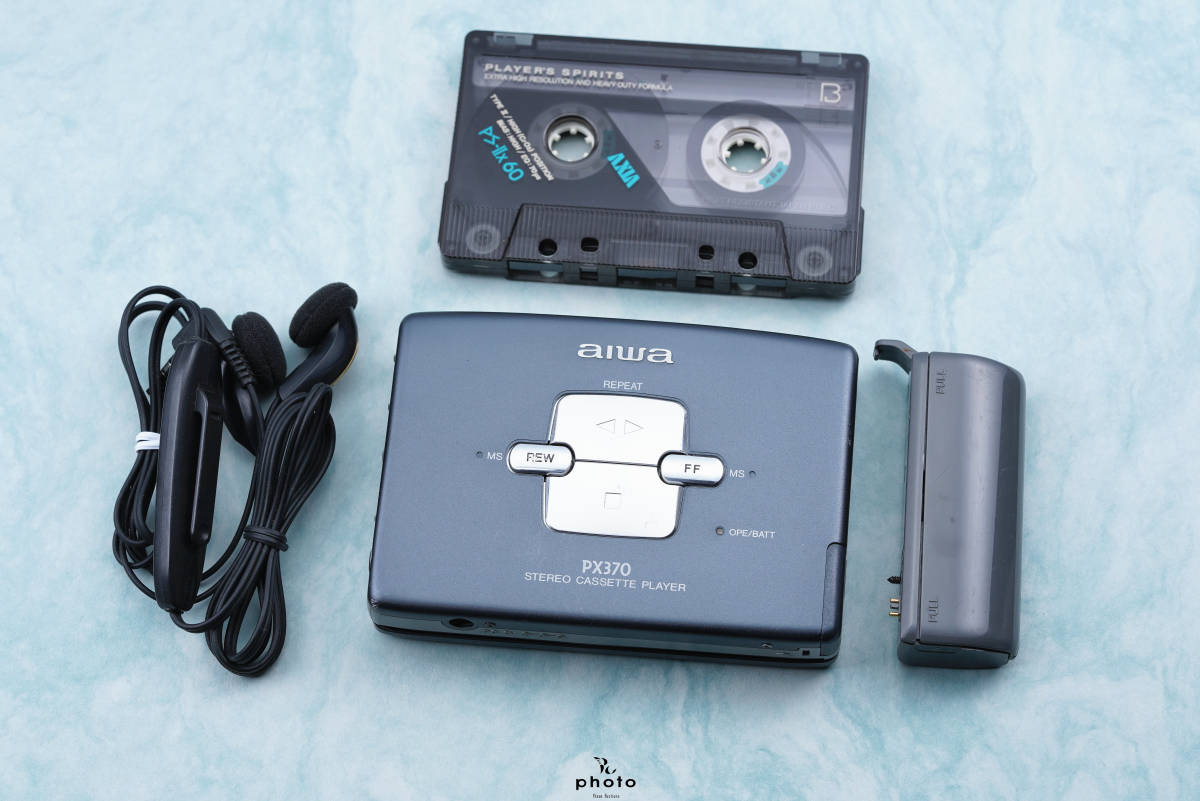 AIWA カセットプレーヤー HS-PX10 ジャンク品 Yahoo!オークション -「aiwa hs px10」(ポータブルプレーヤー