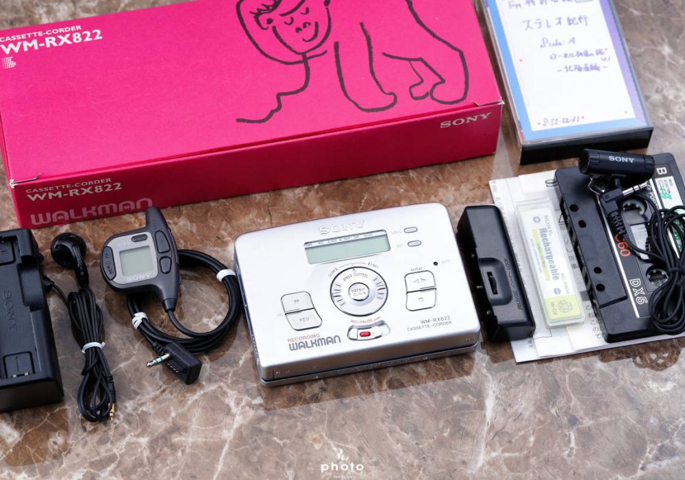 索尼 SONY WALKMAN WM-RX822 磁带随身听