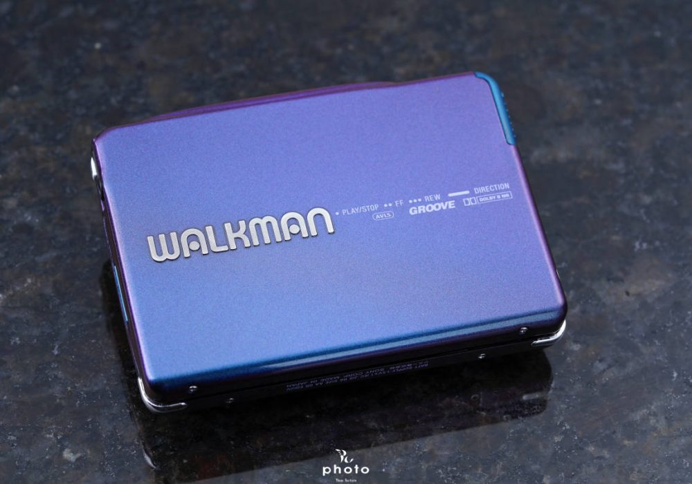 美品索尼 SONYWALKMAN便携カセット播放器 WM-EX9 マルチブルーカラー
