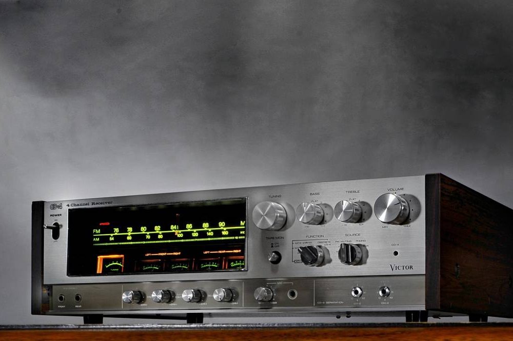 VICTOR 4CHANNEL RECEIVER GX-500 / 550 收扩机