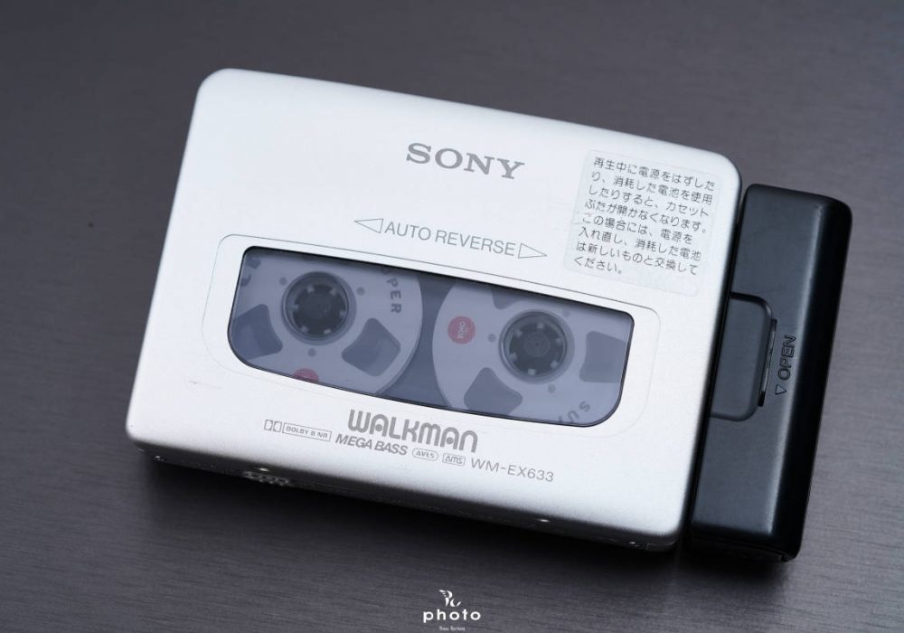 索尼 SONYWALKMAN 高音質便携カセット播放器 WM-EX633 シルバー
