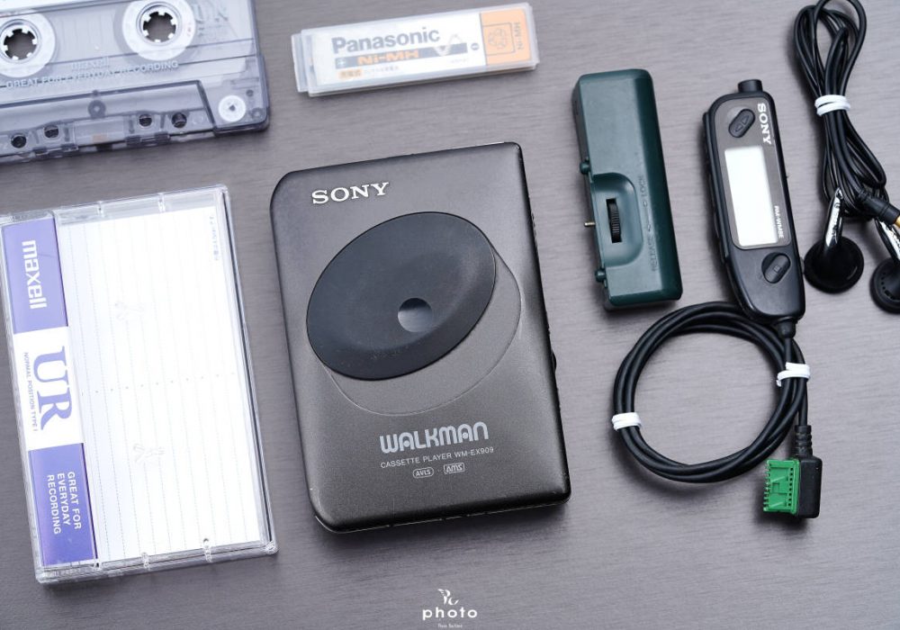 索尼 SONY WALKMAN DUAL HEAD WM-EX909 磁带随身听