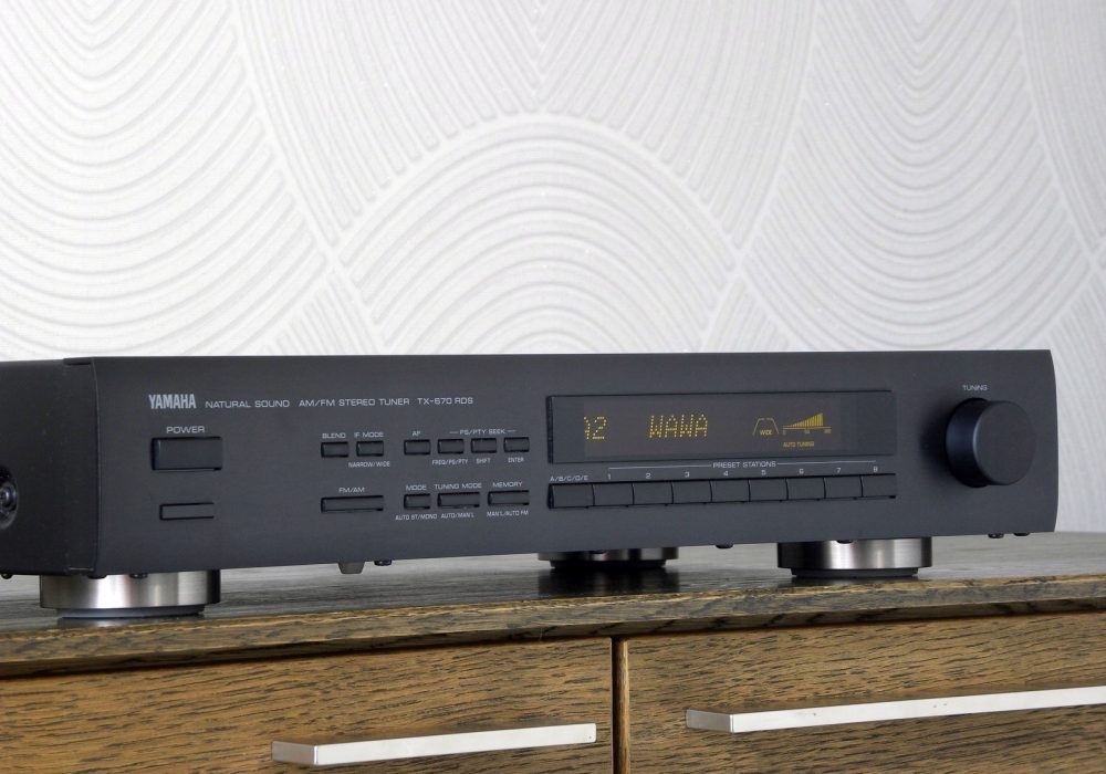 YAMAHA TX-670RDS FM/AM Turner 收音头