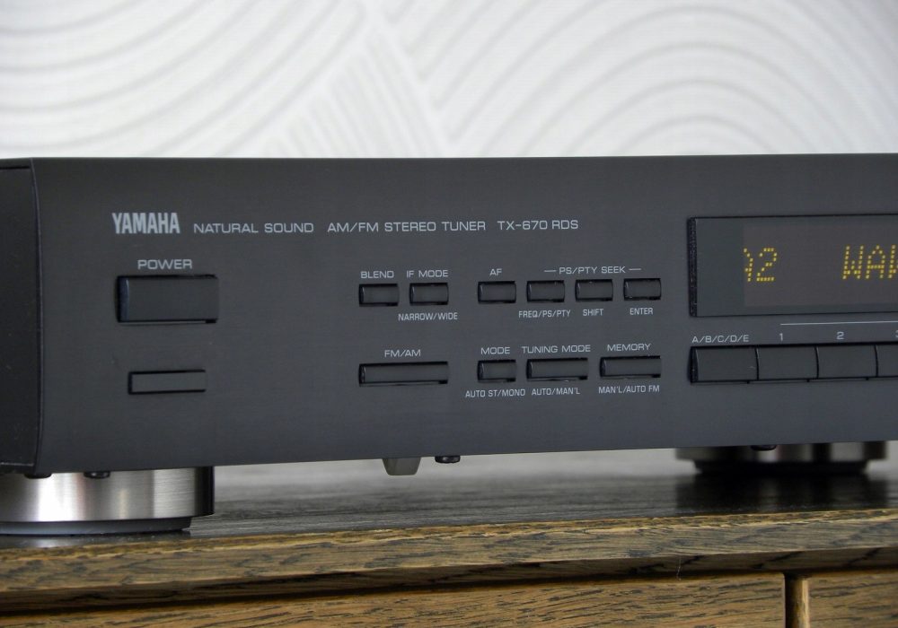 YAMAHA TX-670RDS FM/AM Turner 收音头