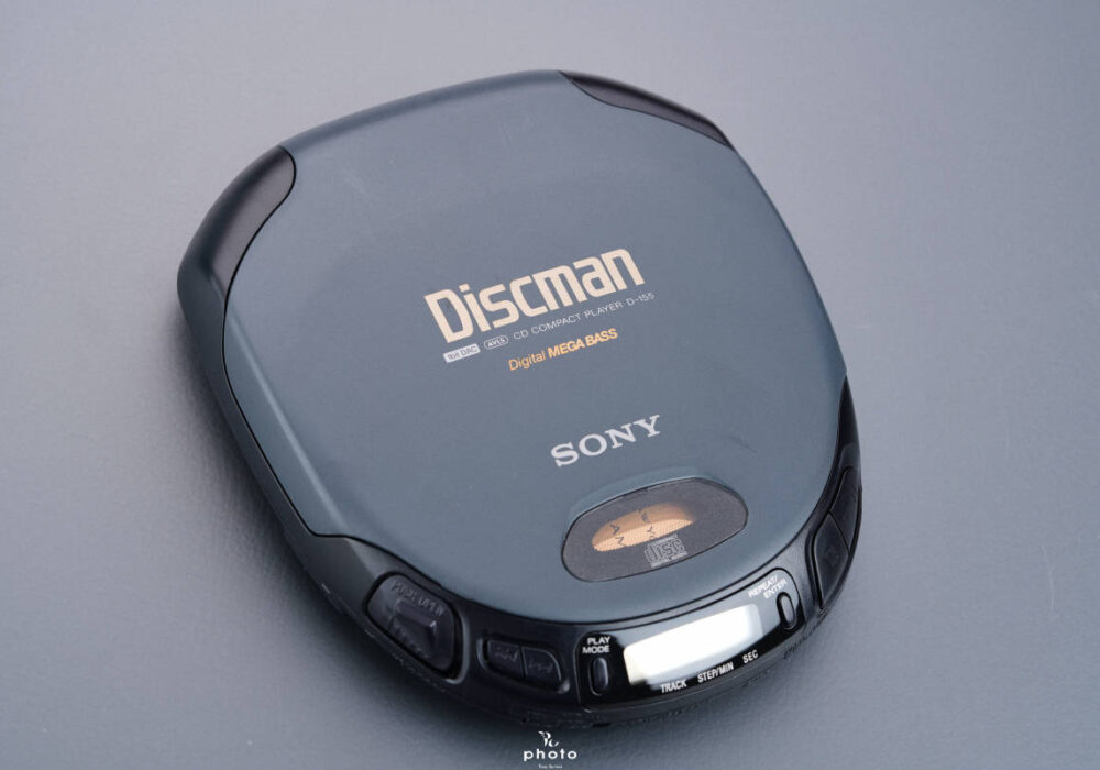 ・動作 索尼 SONY 索尼 Discman 1BIT DAC 搭載 高音質 便携式CD播放器 D-155 BLACK 整備品