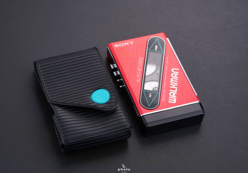 新品級・動作 索尼 SONY 索尼 WALKMAN 磁带随身听 WM-101 RED 整備品