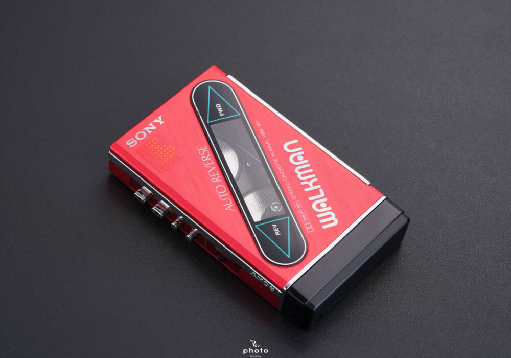 新品級・動作 索尼 SONY 索尼 WALKMAN 磁带随身听 WM-101 RED 整備品