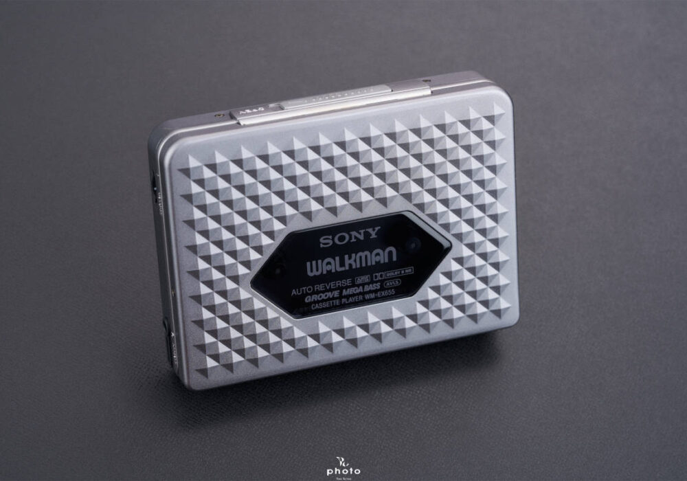 新品級・動作 索尼 SONY 索尼 WALKMAN 薄型高音質モデル 磁带随身听 WM-EX655 メタルグレー 整備品